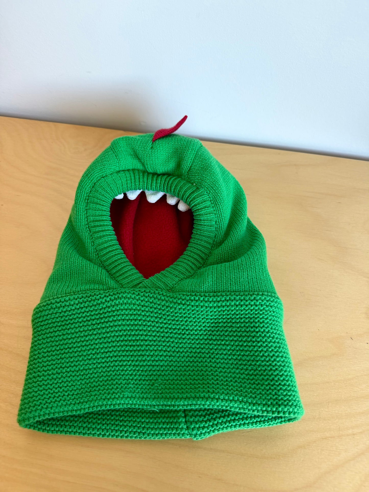 Green Dino Toque / 12-24m