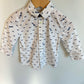 Dino Bow Tie Dress Shirt / 18m