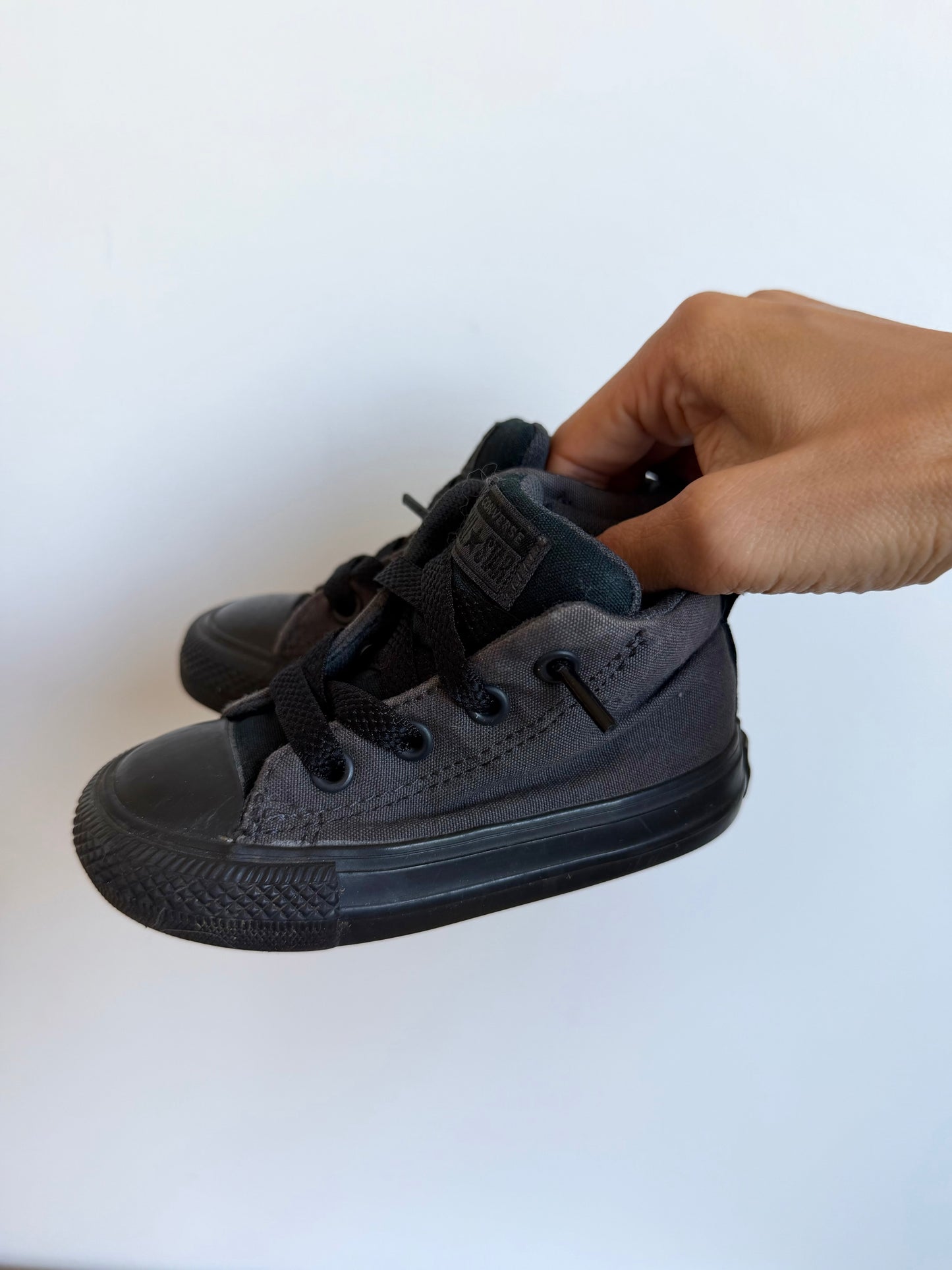 Converse Grey Shoes / Size 5 Toddler