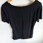 Black Nursing Top / Medium