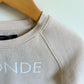 Brunette the Label Blonde Pink Crewneck / 12-18m