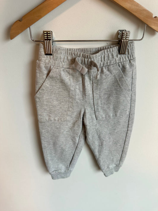 Grey Tapered Pants with Pockets / 18m