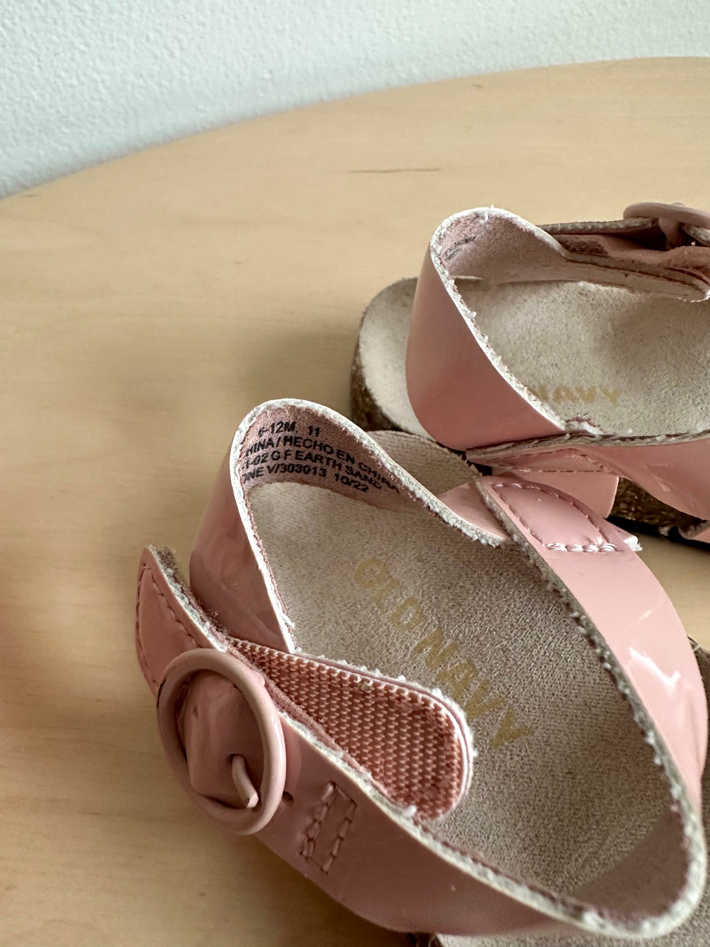 Blush Sandals / 6-12m