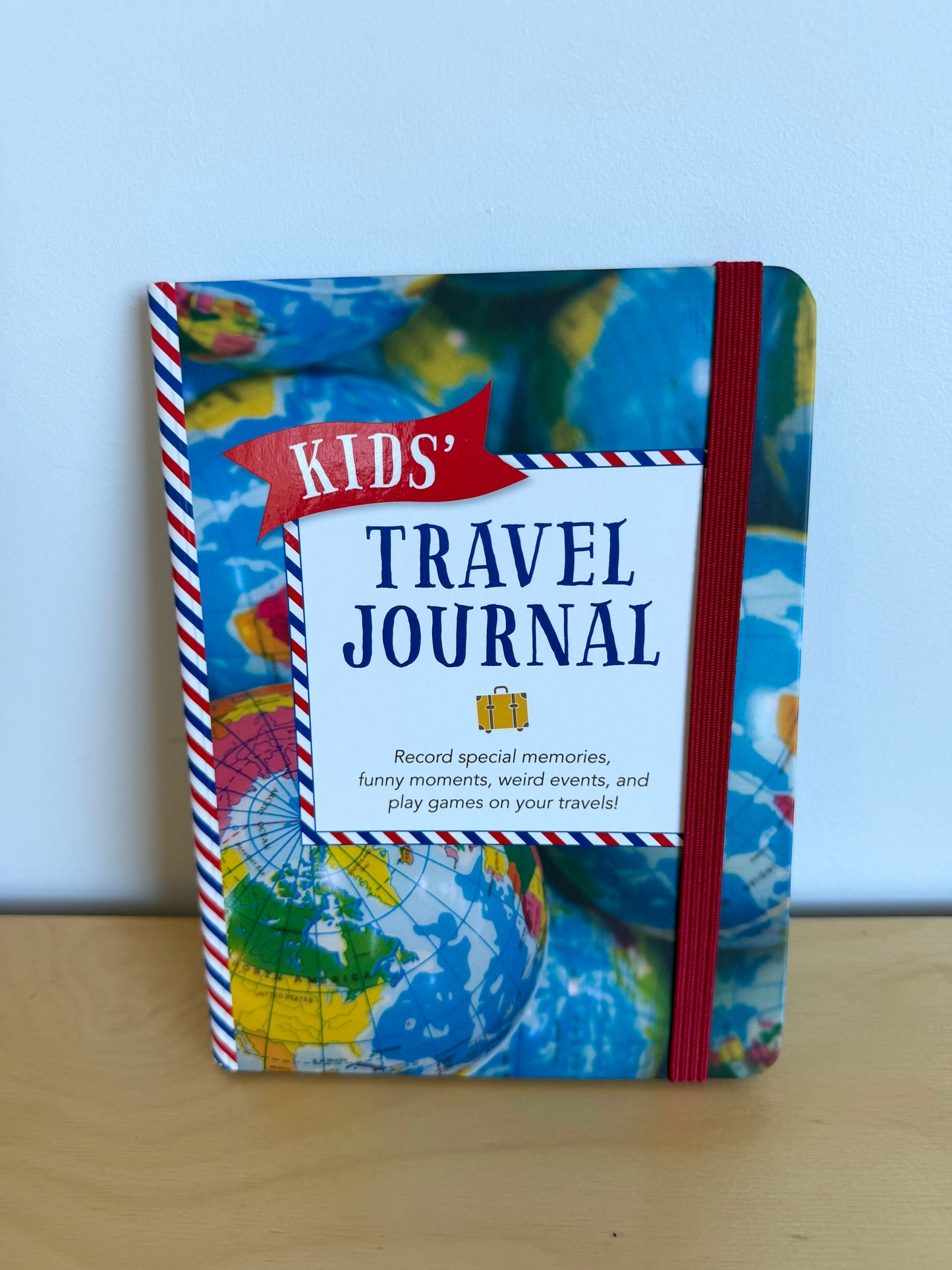 Kids' Travel Journal Book (With tags)