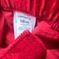 Red Cord Pants / 18m