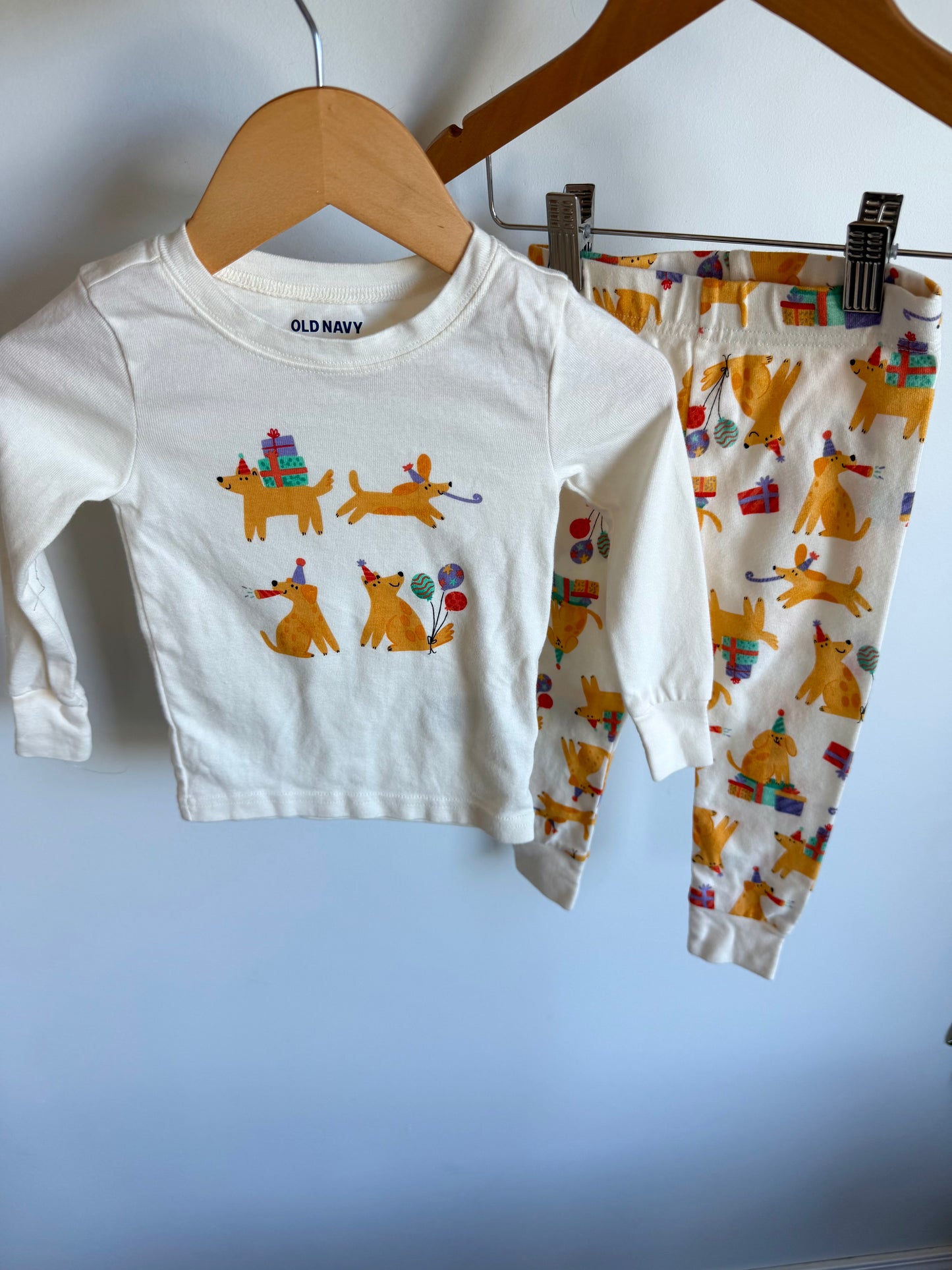 Dog Party PJ Set / 18m