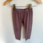 Jax & Lennon Plum Leggings / 12-18m
