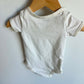 House White Bodysuit / 3-6m