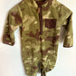 Fleece Green Camo Jumpsuit / 18m