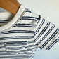 Striped Bodysuit with Pocket / 18m