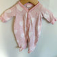 Gap Newborn Pink Heart Sleeper / 0m