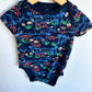 Color Dino Bodysuit / 12-18m
