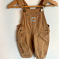 Tan Carhartt Overalls / 12-18m