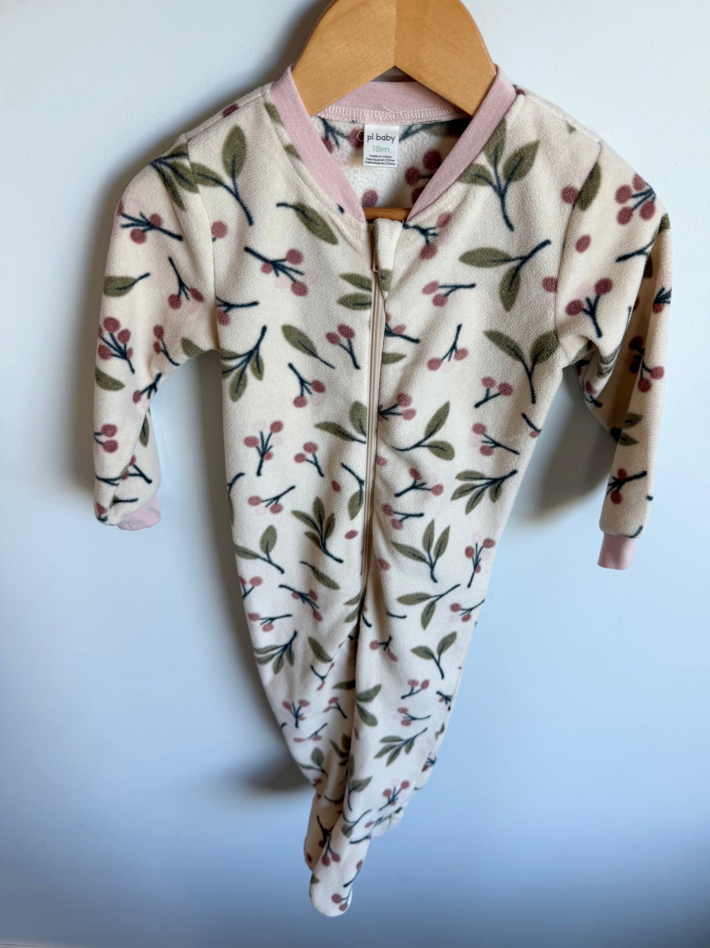 Berry Footed Sleeper / 18m