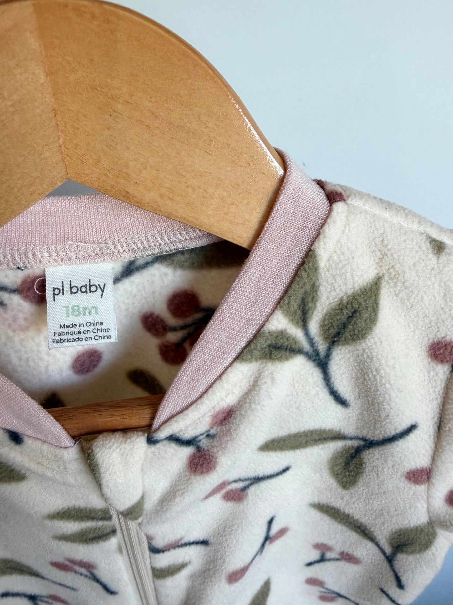 Berry Footed Sleeper / 18m