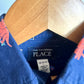 Dino Boarding Collared Button Up T-Shirt / 18-24m