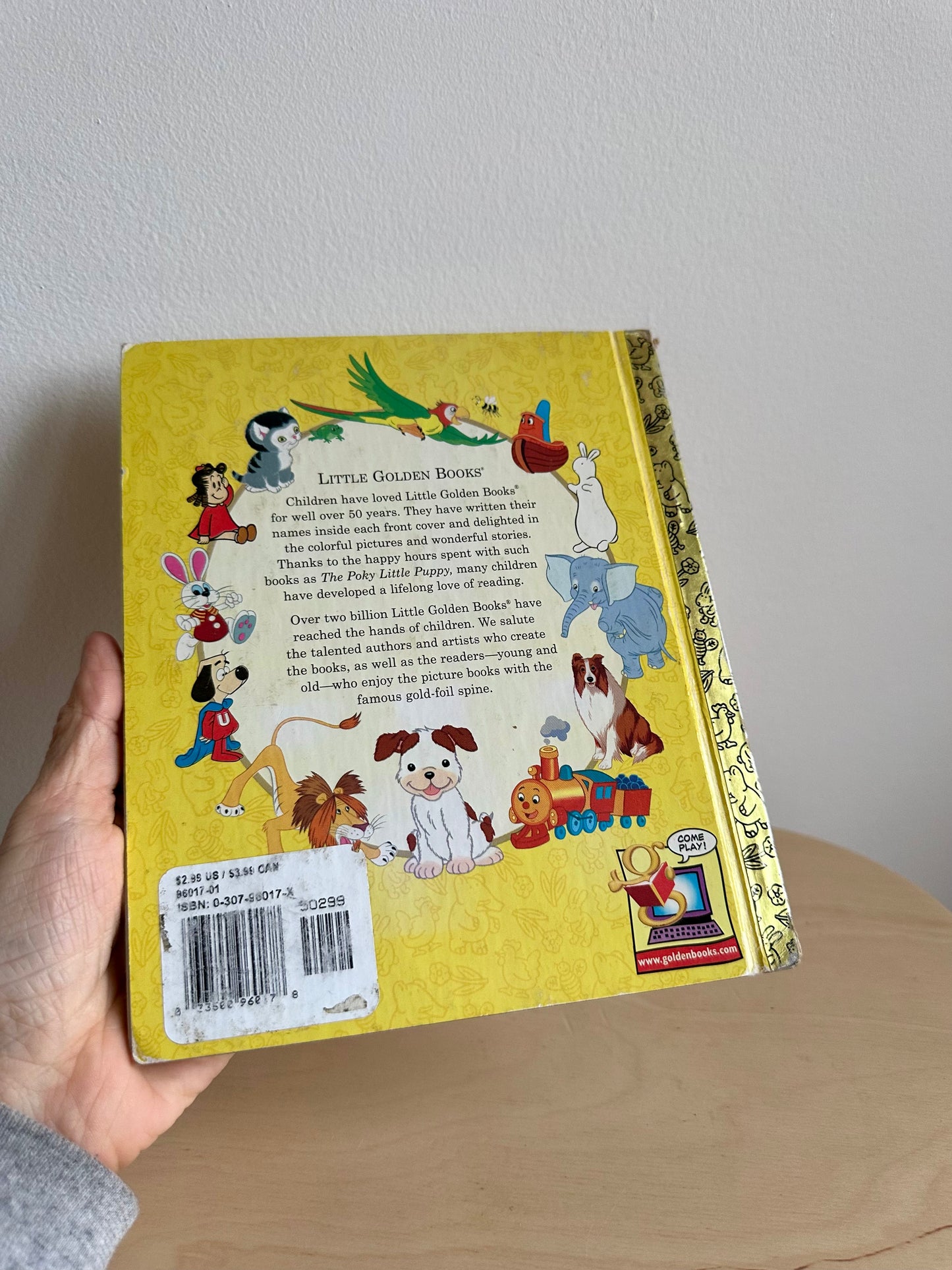 Set of 4 'a Little Golden Book' / 3-6 years (No Shipping)