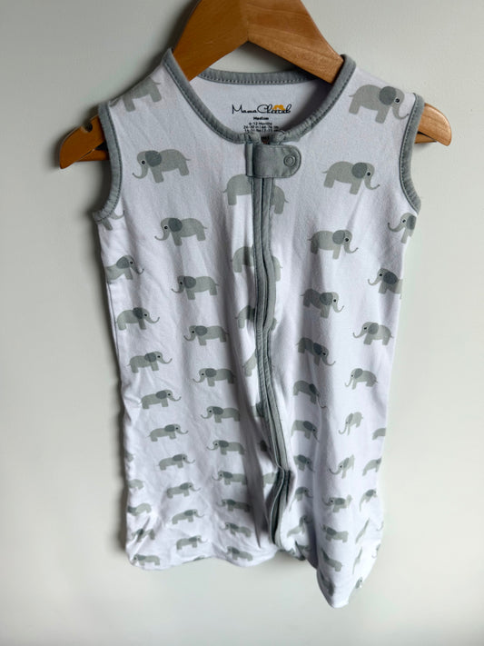 Elephant Organic Cotton Sleep Sack (PLAY) / 6-12m