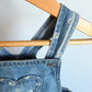 Heart Daisy Jean Overalls / 18-24m