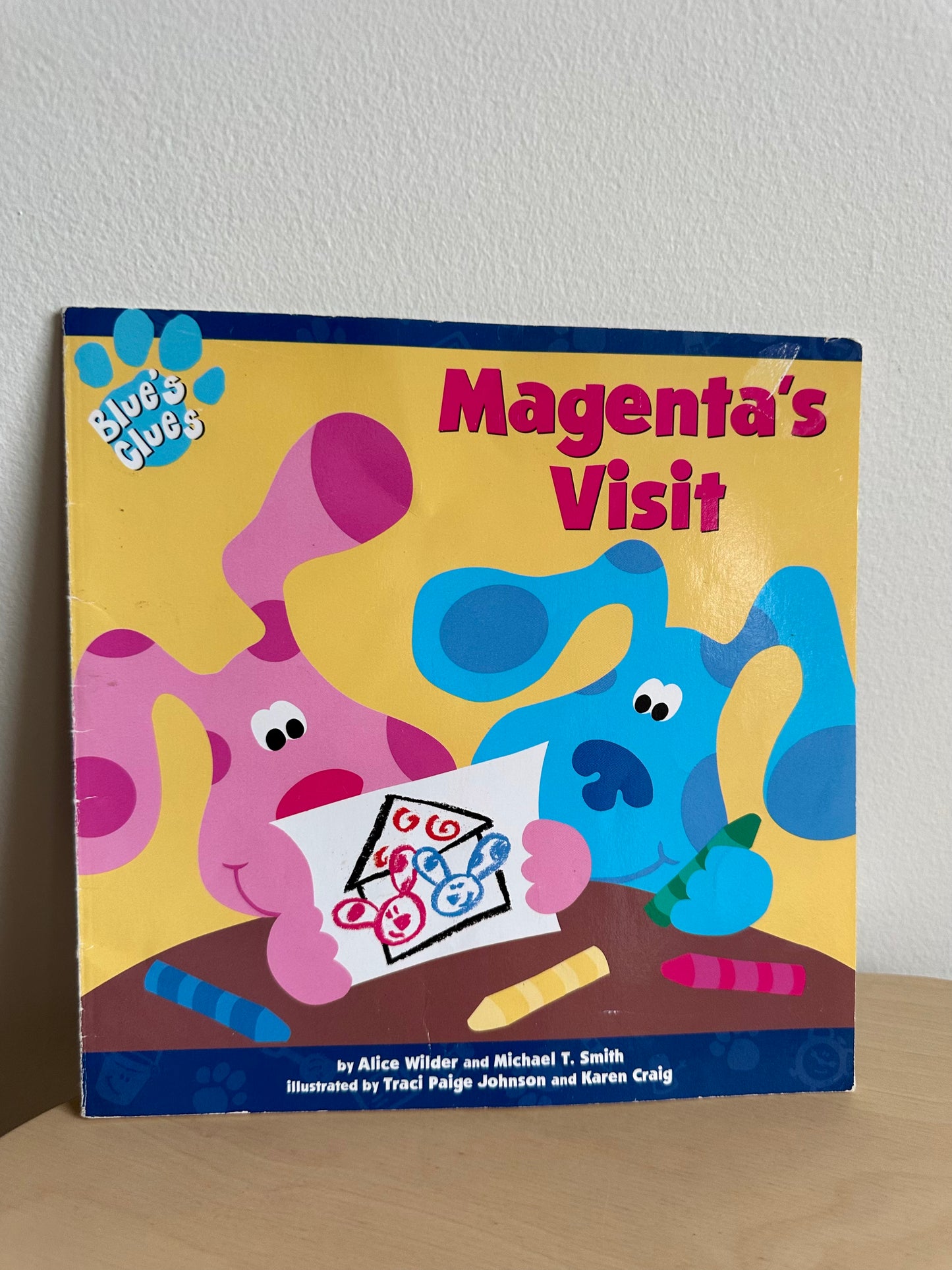 Megenta's Visit Book / 3-6 years