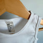 H&M White Tank Bodysuit / 12-18m