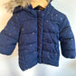 Gap Navy Fleece Lined Jacket / 18-24m