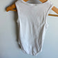 H&M White Tank Bodysuit / 12-18m