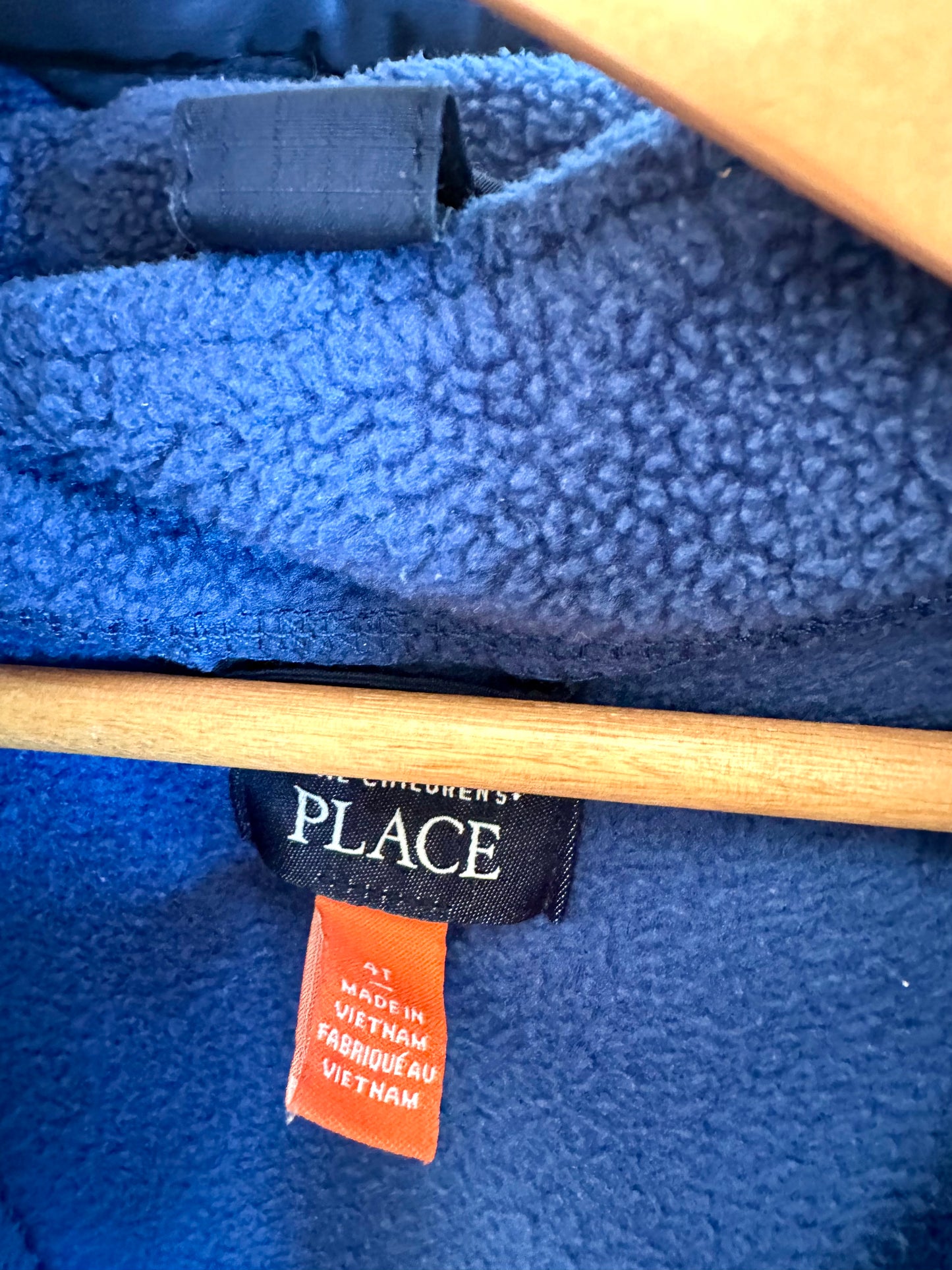 Fleece Lined 2 in 1 Navy Jacket / 4T
