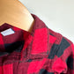 Red Black Checkered Button Up / 18-24m