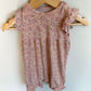 MinyMo Pink Turtle Romper / 6m