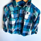 Longsleeve Checkered Blues Top / 2T