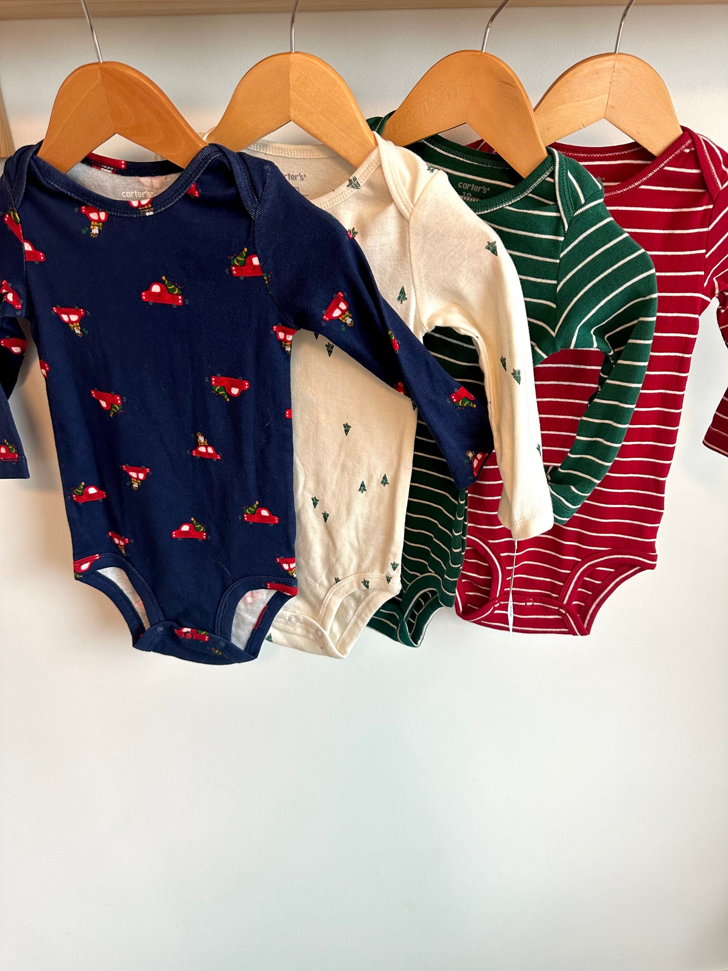Festive Bodysuit Set of 4 (With Tags) / 18m