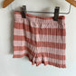 H&M Blush Striped Shorts / 6-8 years