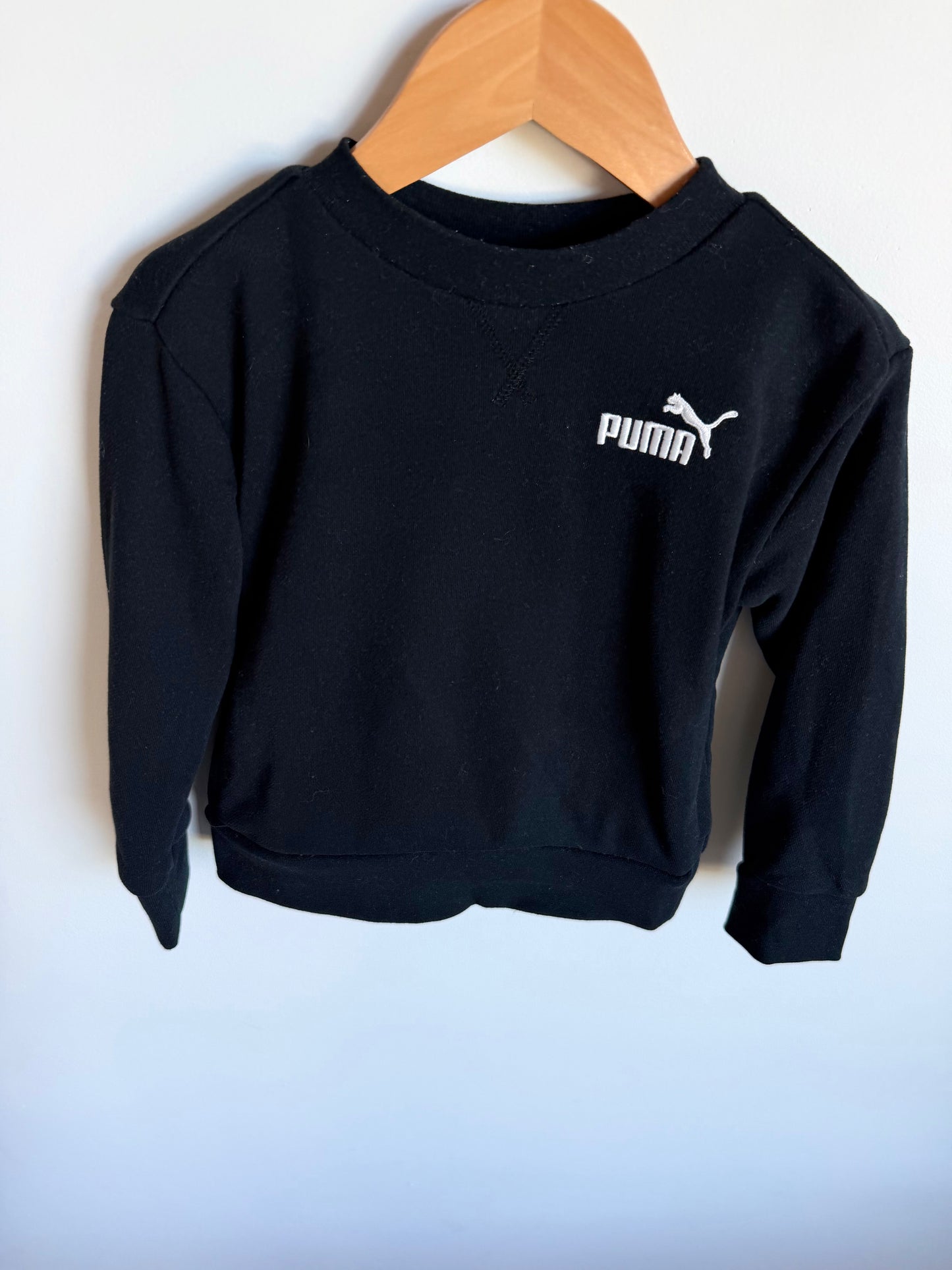 Black Puma Crewneck / 3T