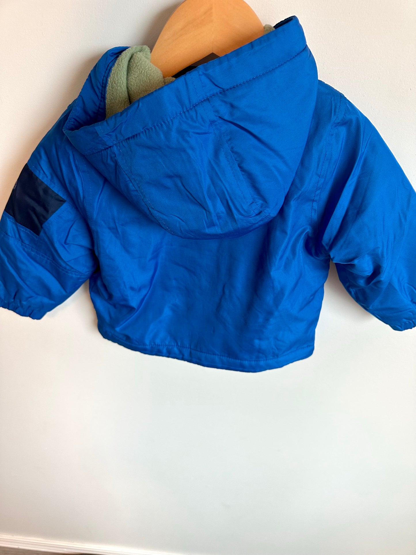 Oshkosh Fleece Lined Blue Jacket / 18m