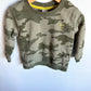 Camo Wink Face Sweater / 18-24m