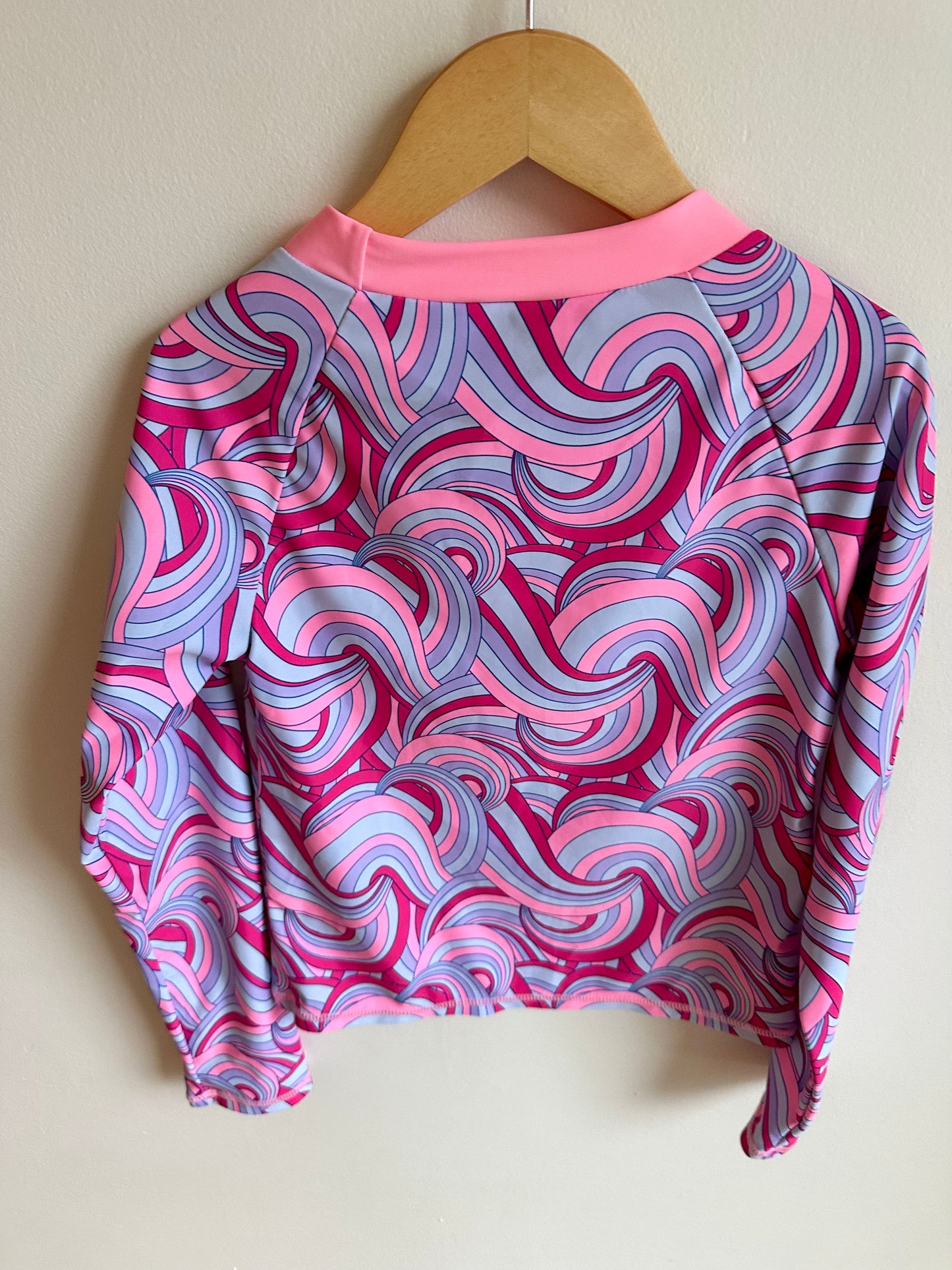 Pink Waves Swim Top / 8 years?