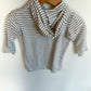 TBA Bamboo Grey Stripe Crewneck / 0-6m