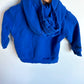 Cobalt Blue Zipper Hoodie / 6-12m