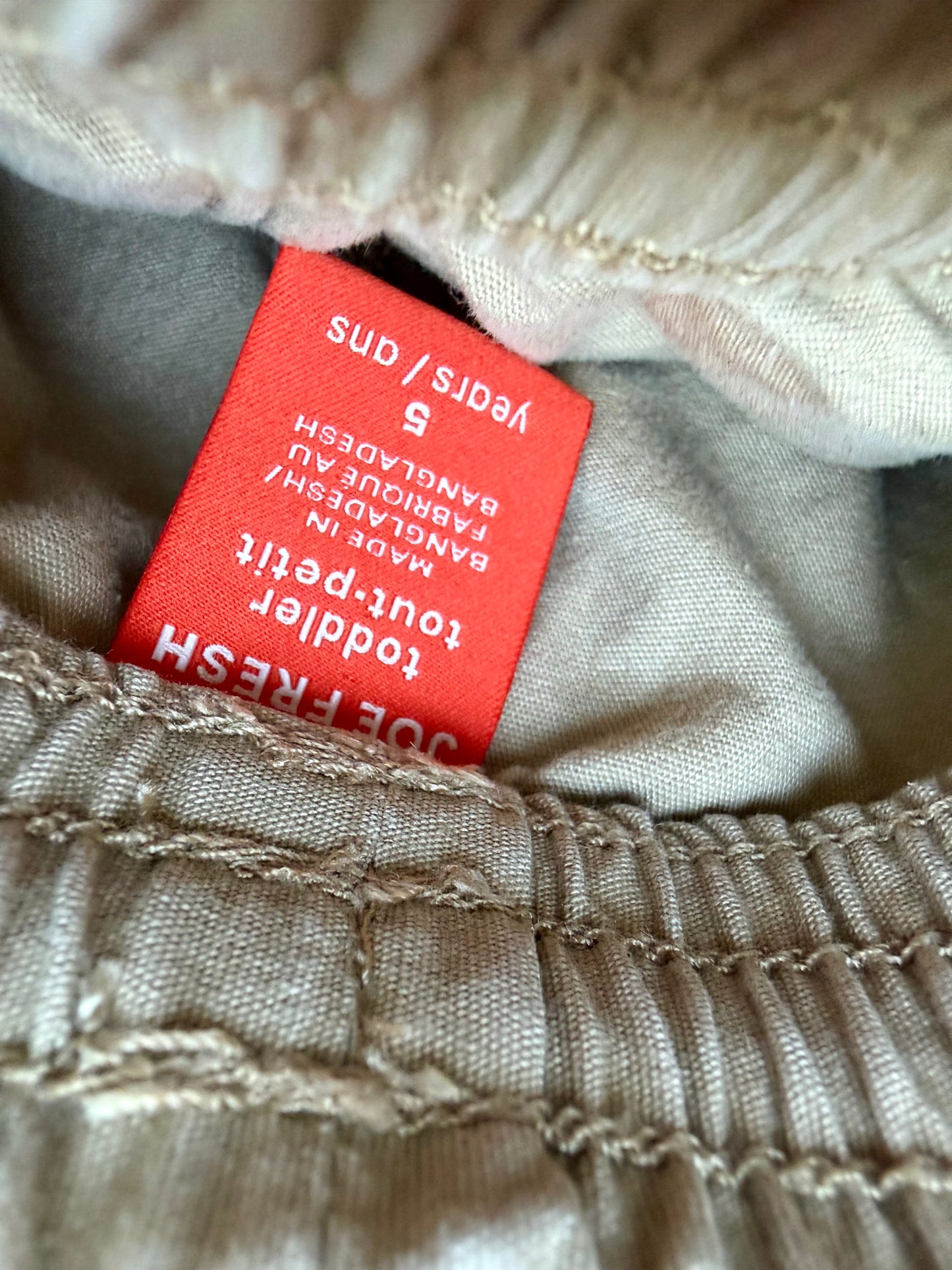 Tan Cargo Shorts / 5T