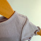 Periwinkle Rib Bodysuit / 3-6m