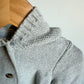 Grey Knit Hood Sweater / 18-24m