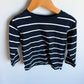 Zara Navy Striped Long Sleeve / 2-3T
