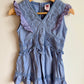 Periwinkle Lace Detail Dress / 2T