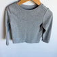 Grey Waffle Long Sleeve / 2-3T