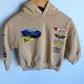 Zara Hot Wheels Tan Hoodie / 2T