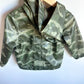 Green Camoflage Rain Jacket / 18-24m