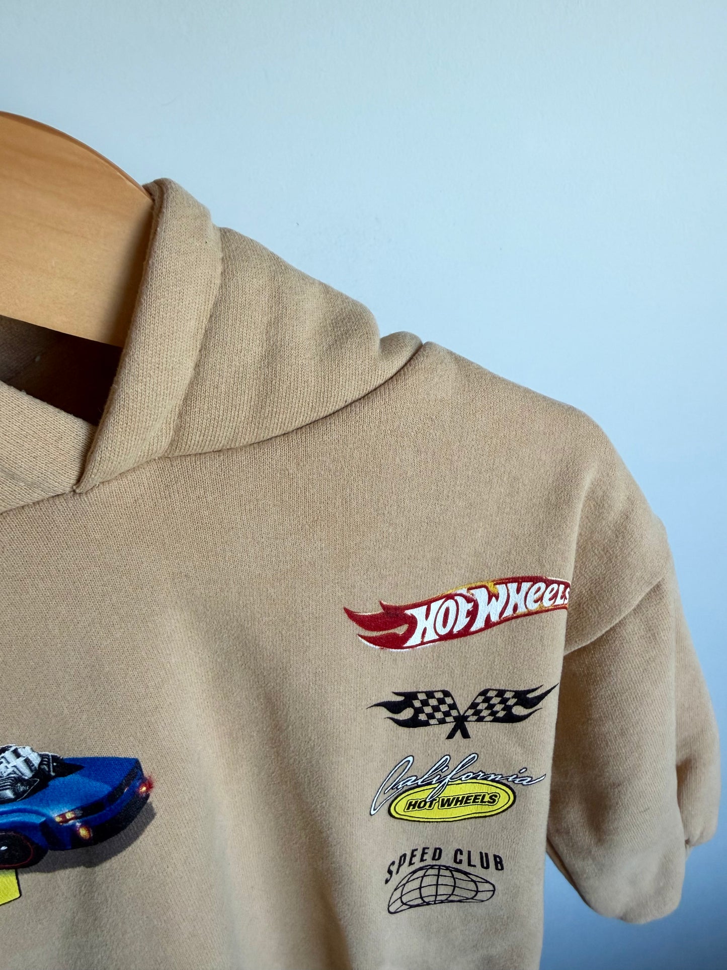 Zara Hot Wheels Tan Hoodie / 2T