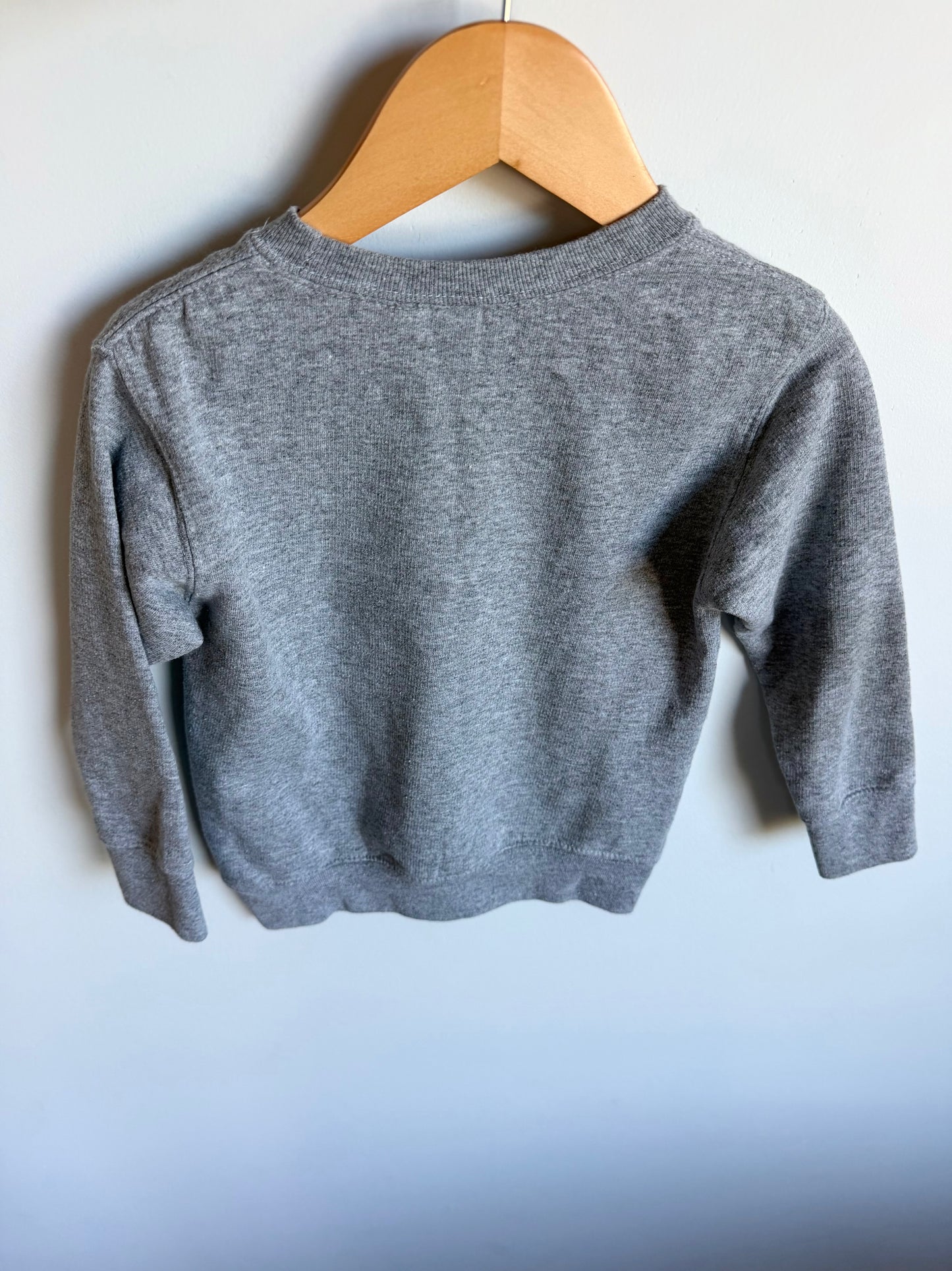 Grey Tiny Islander Crewneck / 3-4T