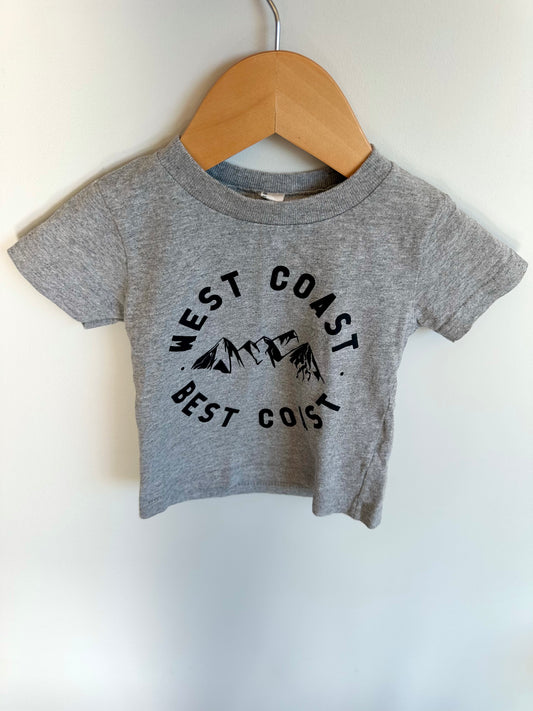 West Coast Best Coast T-shirt / 6-12m